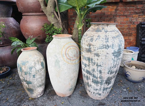 Chậu gốm đất nung được làm từ nguyên vật liệu thân thiện