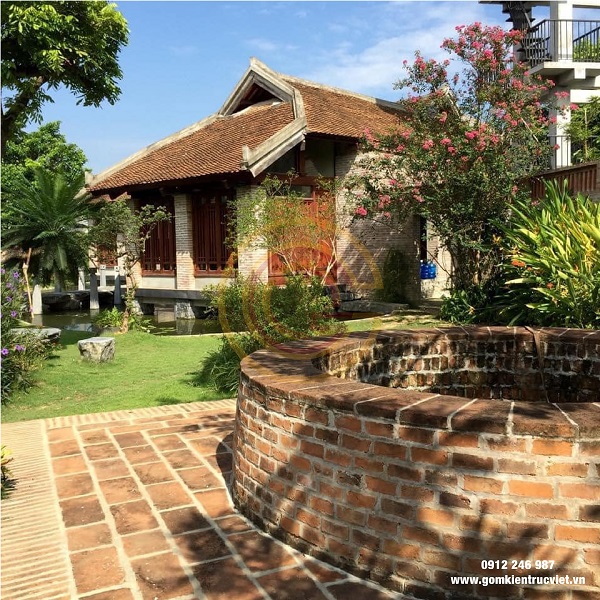 Mẫu nhà cấp 4 xây gạch không trát