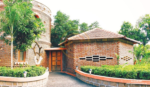 Mẫu nhà cấp 4 xây gạch không trát