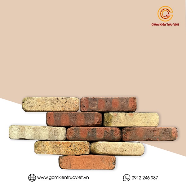 Giới thiệu các mẫu gạch xây không trát dùng phổ biến