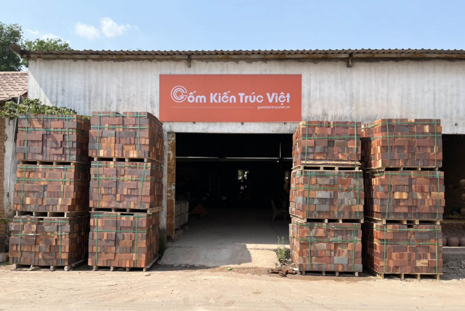 Gạch xây không trát là gì?