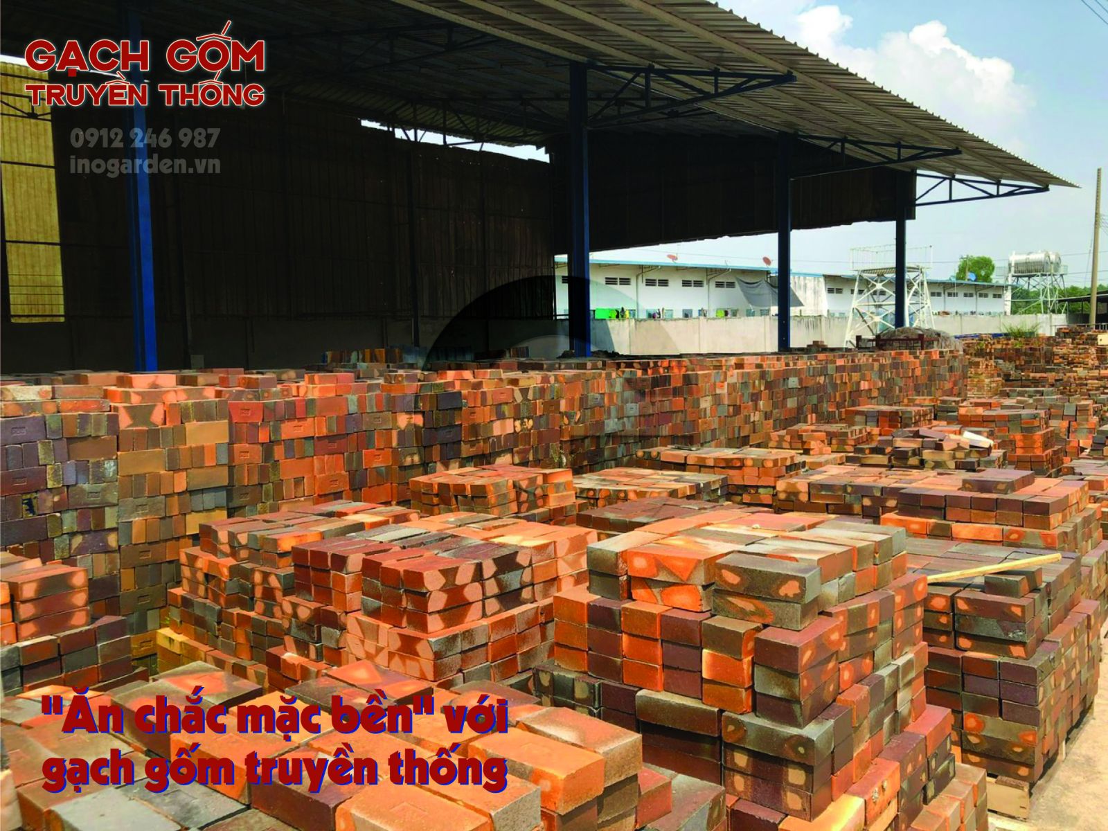 Gốm Bình Dương đơn vị cung cấp gạch xây không trát khắp cả nước