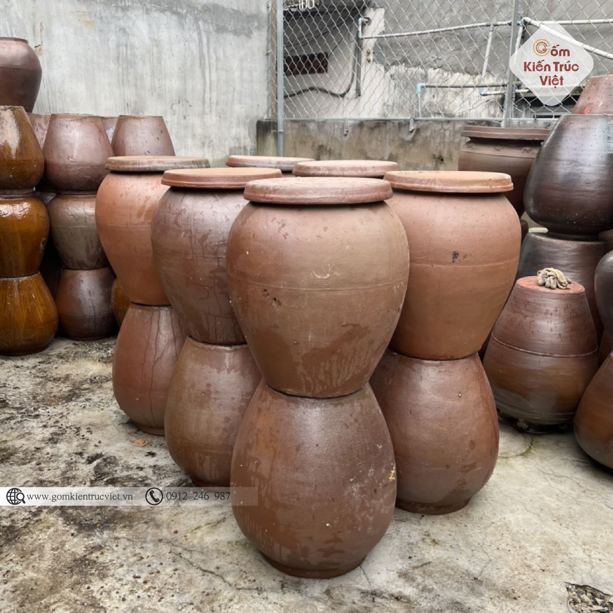 Mẫu chum sành ngâm rượu được ưa chuộng