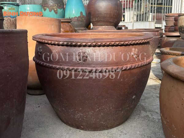 chậu trồng cây đất nung cỡ lớn