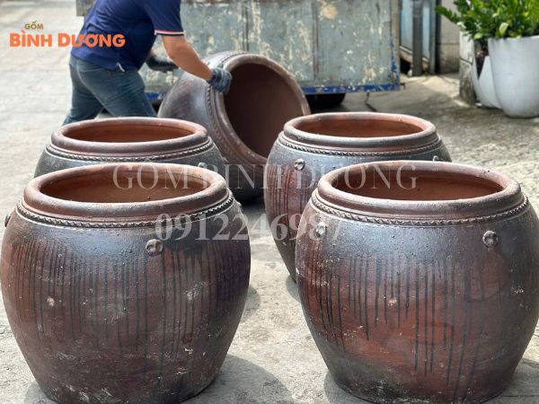 xưởng sản xuất chậu gốm