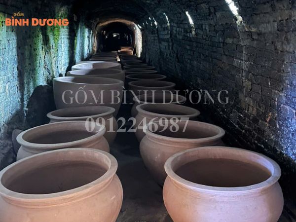 xưởng sản xuất chậu gốm bonsai Bình Dương