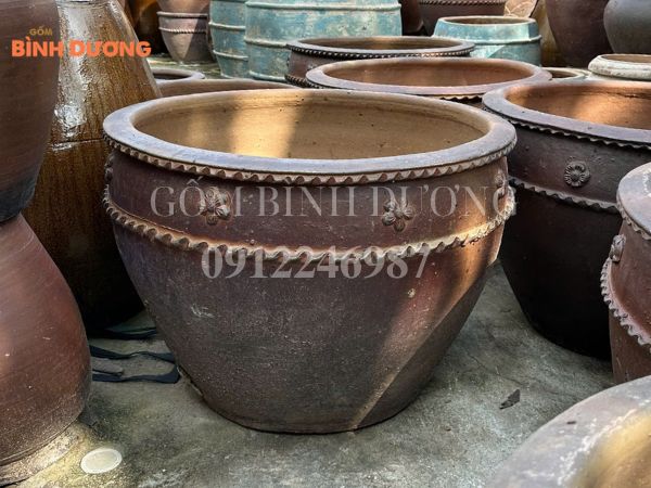 chậu gốm trồng cây giá rẻ