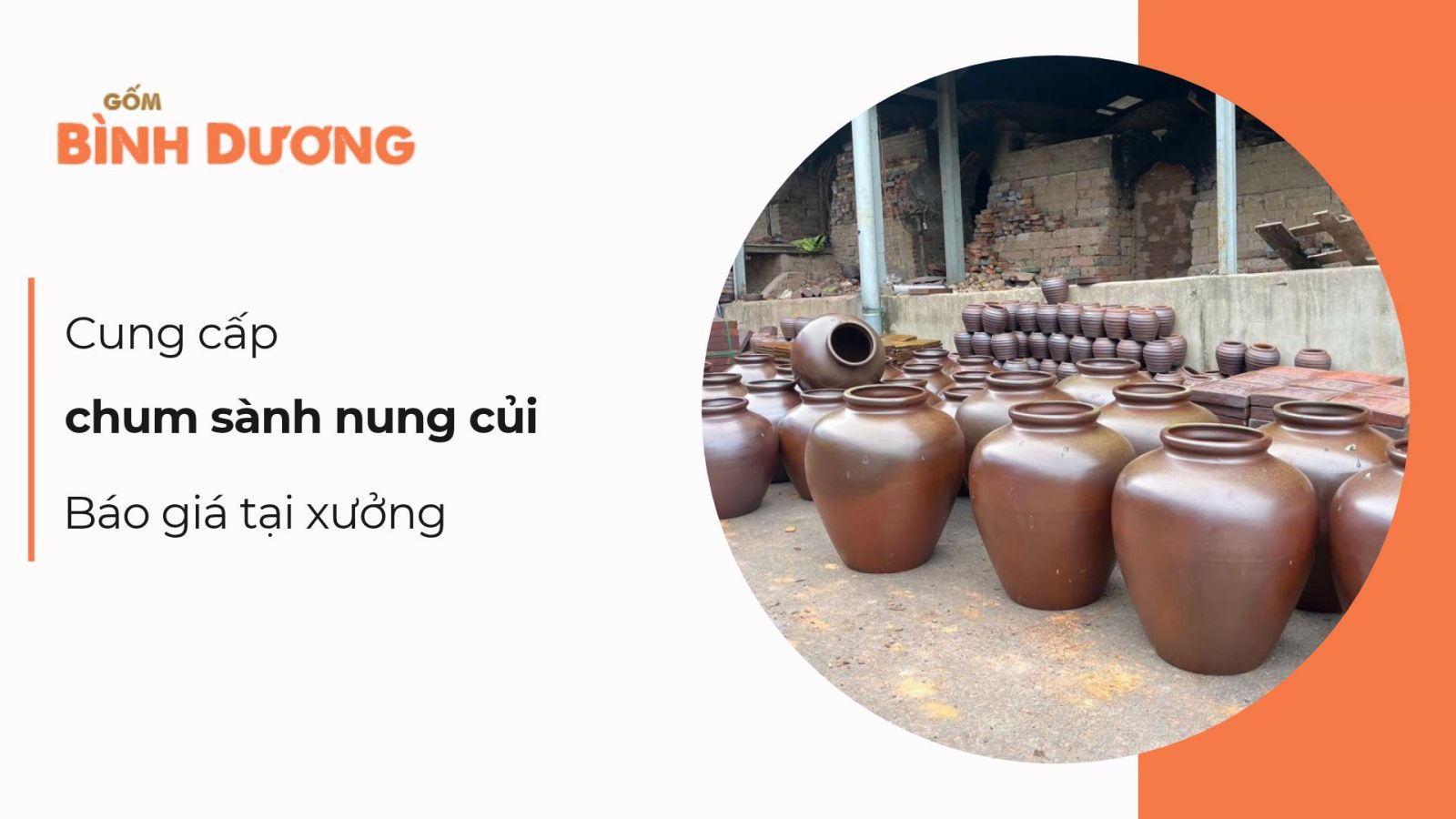 Cung cấp chum sành nung củi không tráng men - Báo giá tại xưởng