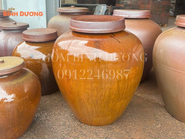 chum sành tráng men nam long đẹp