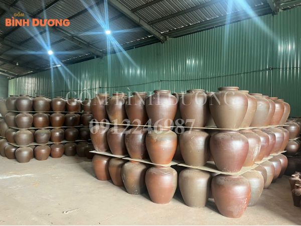chum đựng gạo phong thuỷ đẹp
