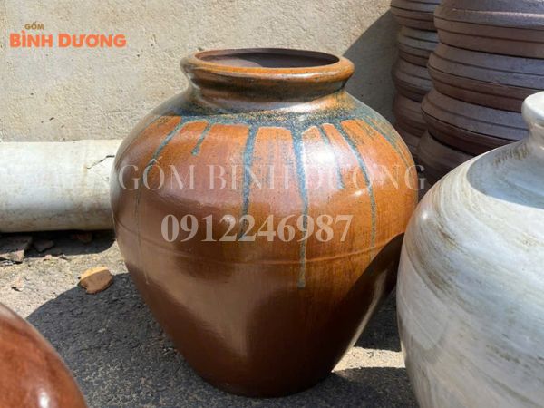 gốm men hoả biến 1