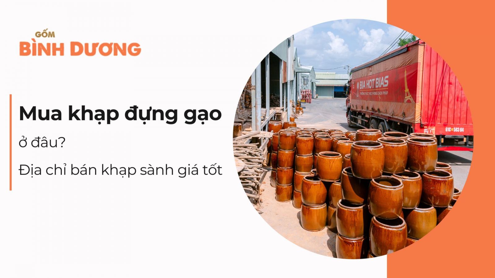 Mua khạp đựng gạo ở đâu? Địa chỉ bán khạp sành chất lượng, giá tốt