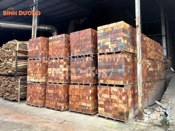 lò gạch gốm nung củi