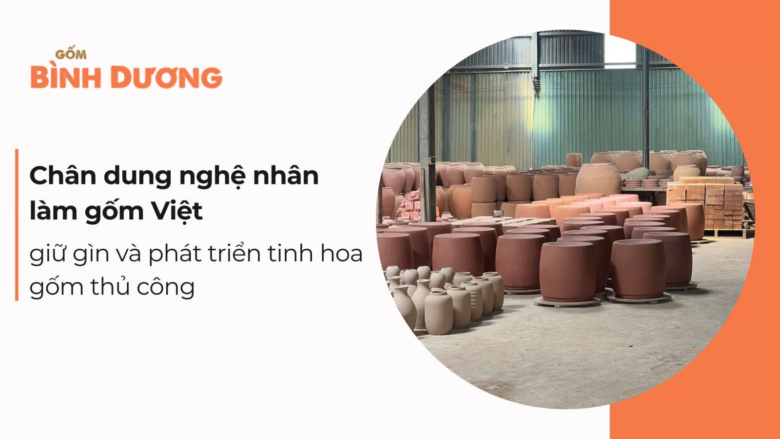 Chân dung nghệ nhân làm gốm Việt: giữ gìn và phát triển tinh hoa gốm thủ công