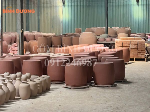 quy trình làm chậu gốm chuẩn