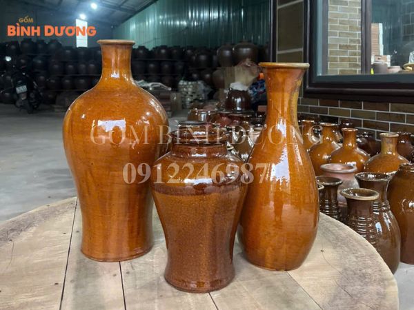 sản xuất bình hoa gốm