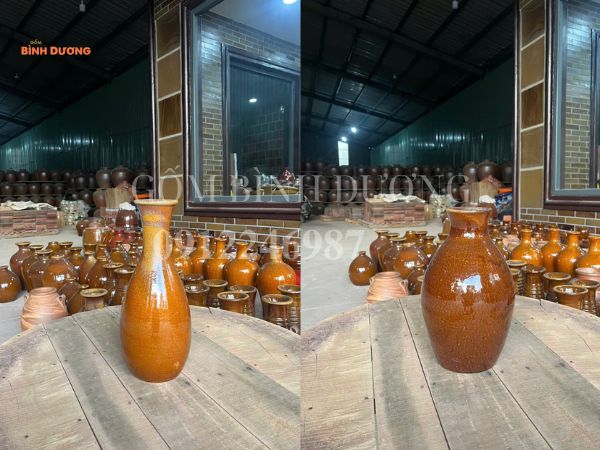 sản xuất bình hoa gốm bình dương