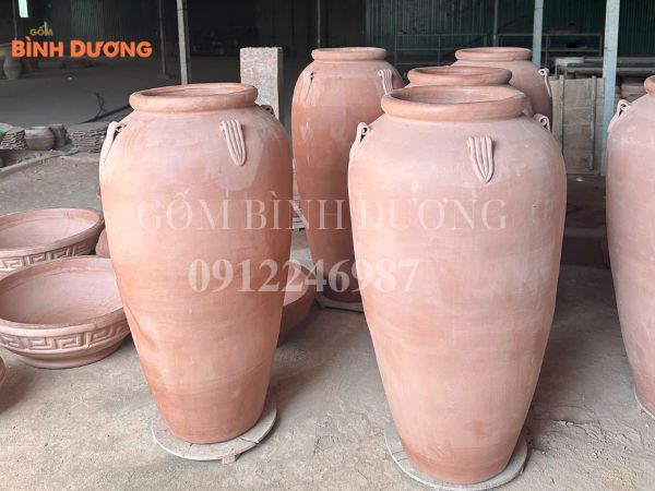 xưởng sản xuất chậu gốm 3