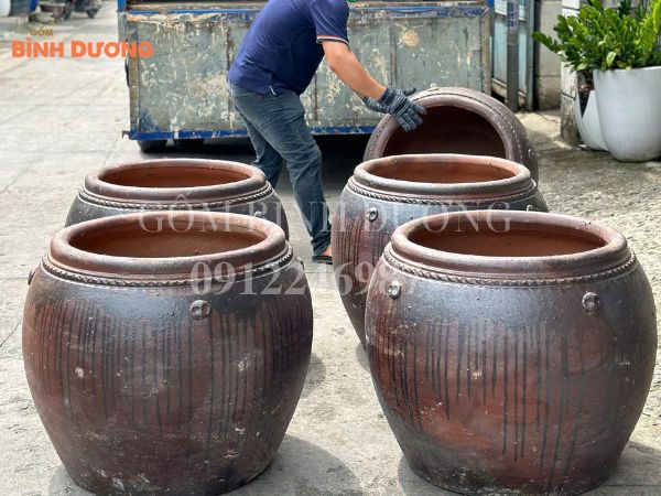 xưởng sản xuất chậu gốm 6